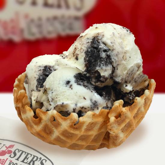 Order Regular Waffle Bowl food online from Bruster's Ice Cream store, Spartanburg on bringmethat.com