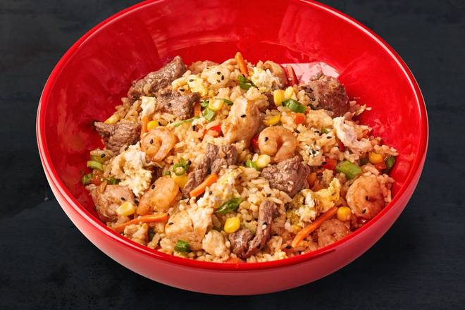 Order BD's Supreme Fried Rice food online from Bd Mongolian Grill store, Denver on bringmethat.com