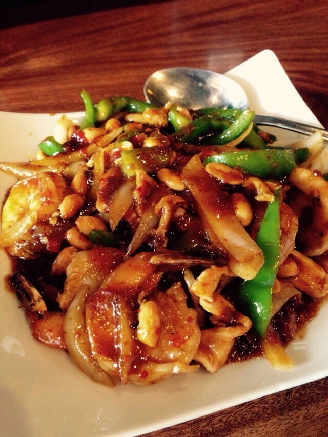 Order Kung Pao Entree food online from Lucky Thai store, Las Vegas on bringmethat.com