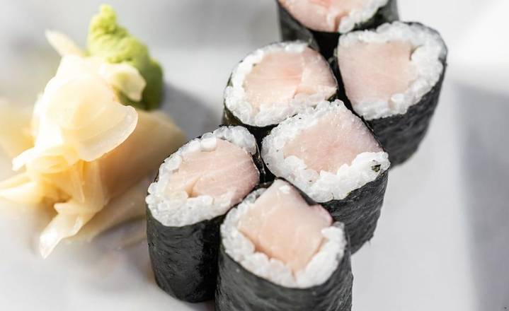 Order Yellow Tail Roll food online from Zato Thai Cuisine & Sushi Bar store, Dallas on bringmethat.com