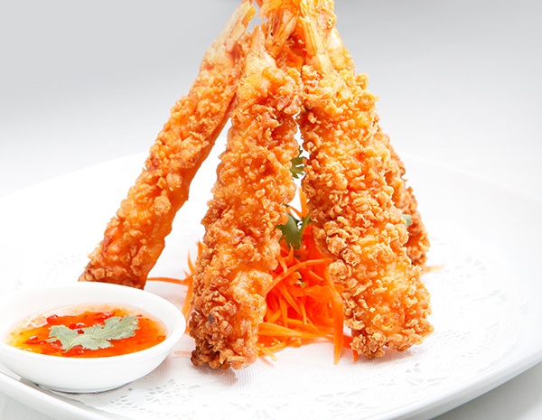 Order A8. Shrimp Tempura food online from Thai Thani Cuisine store, Chino on bringmethat.com