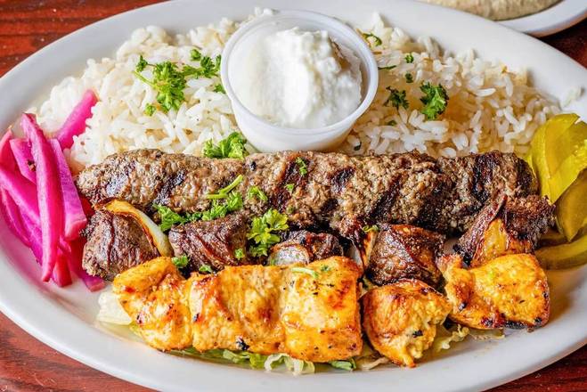 Order Mixed Grill food online from Oasis Mediterranean* store, Lexington on bringmethat.com