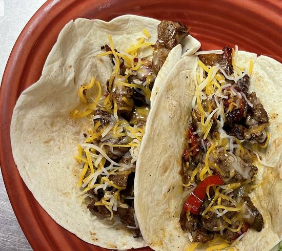 Order Fajita Tacos food online from Tios Mexican Cafe store, Columbia on bringmethat.com