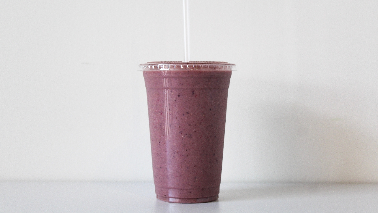 Order BERRY ACAI SMOOTHIE food online from Ah-Sigh-E store, Jenks on bringmethat.com