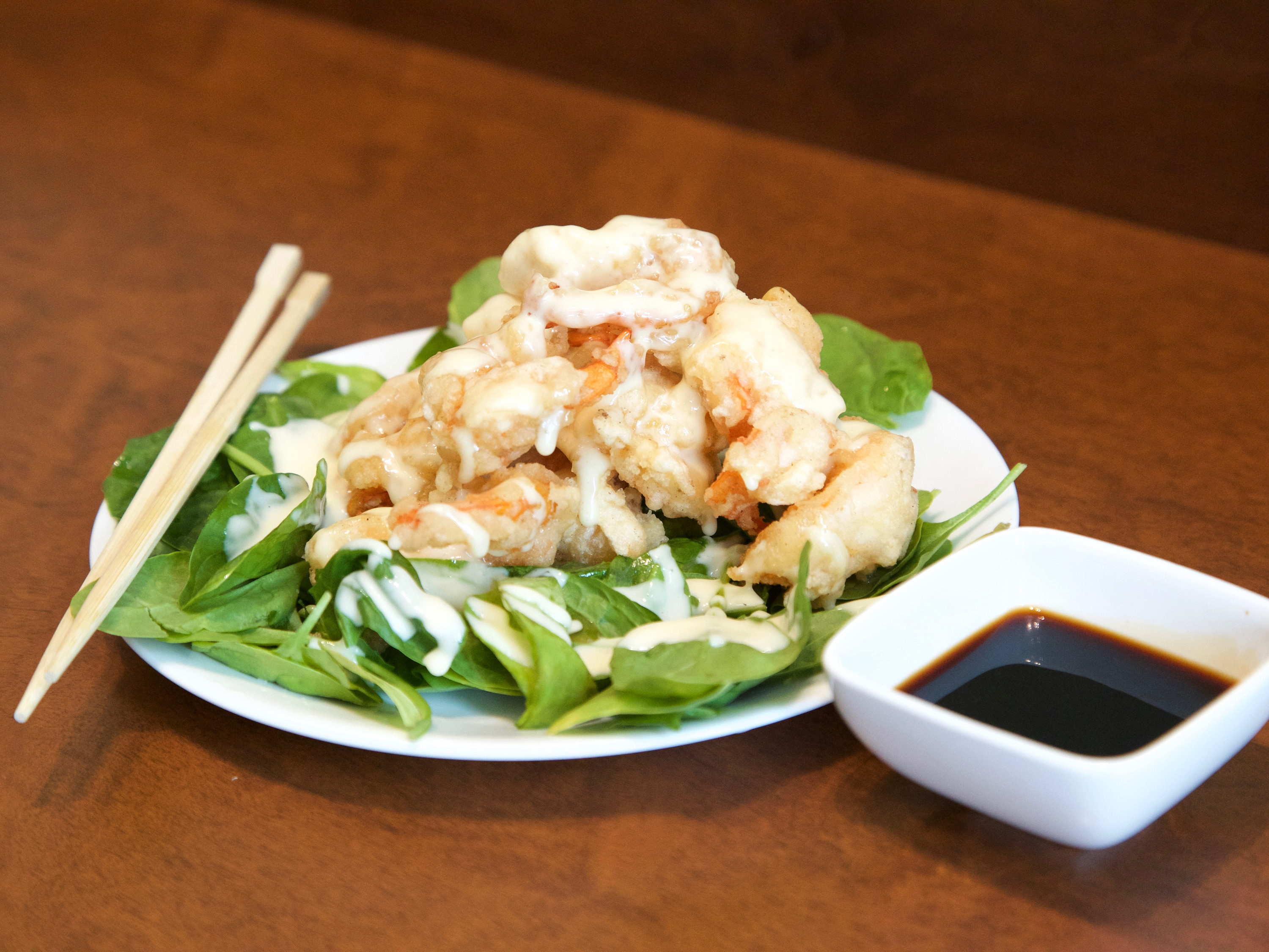 Order Coconut Shrimp Seafood food online from Feng Shui Kitchen store, Waltham on bringmethat.com