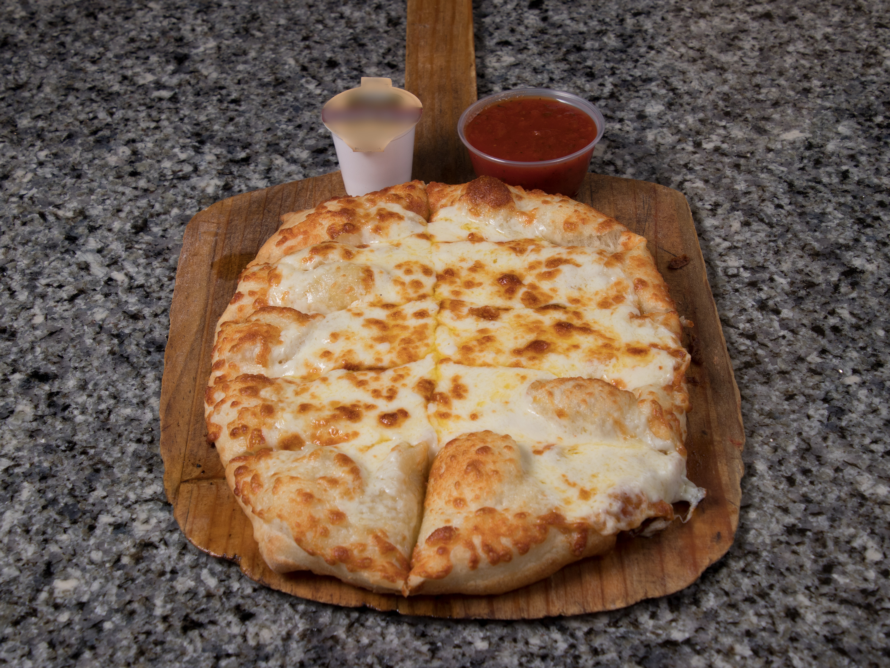 Order 12 Pieces Cheesy Bread food online from Star Pizza & Pasta store, Canton on bringmethat.com