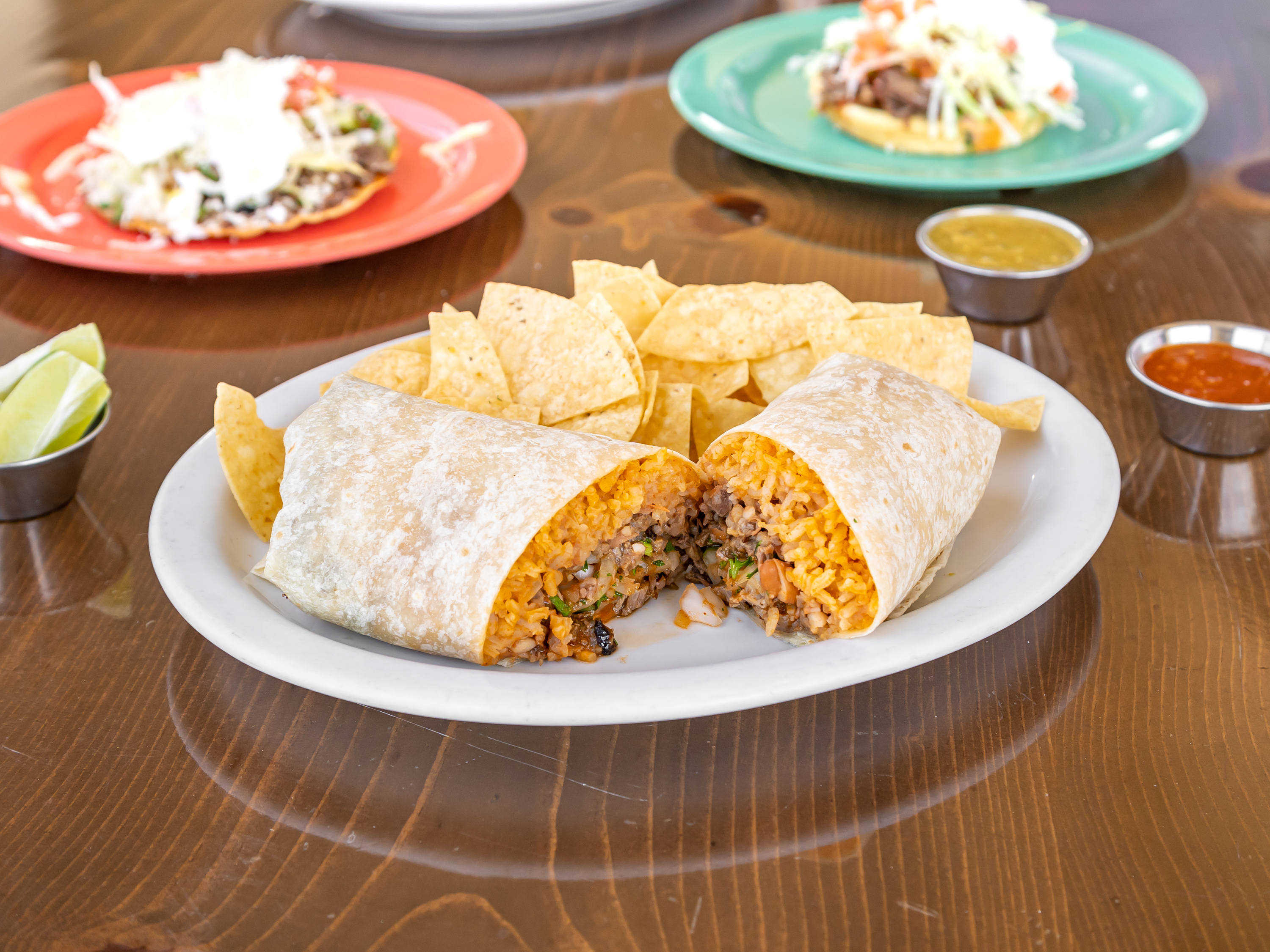 Order Burrito Alegre food online from Mi Ranchito Mexican Bar And Grill store, Lancaster on bringmethat.com