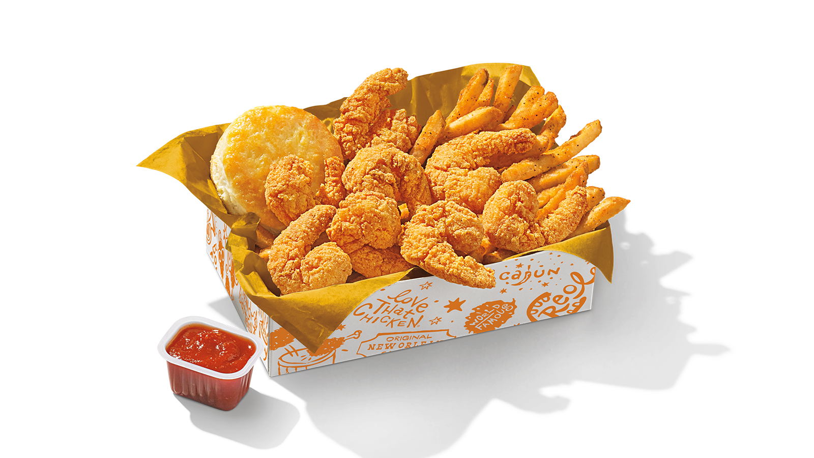 Order 8PC Hushpuppy Shrimp Combo food online from Popeyes store, New Orleans on bringmethat.com