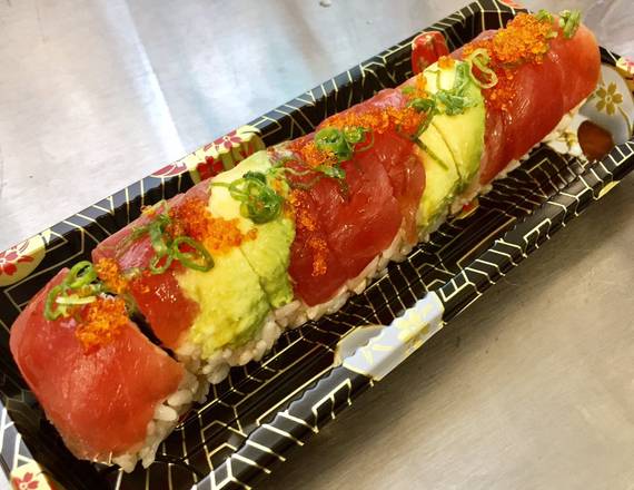 Order Crazy Roll food online from Ryoshin Sushi store, Belmont on bringmethat.com