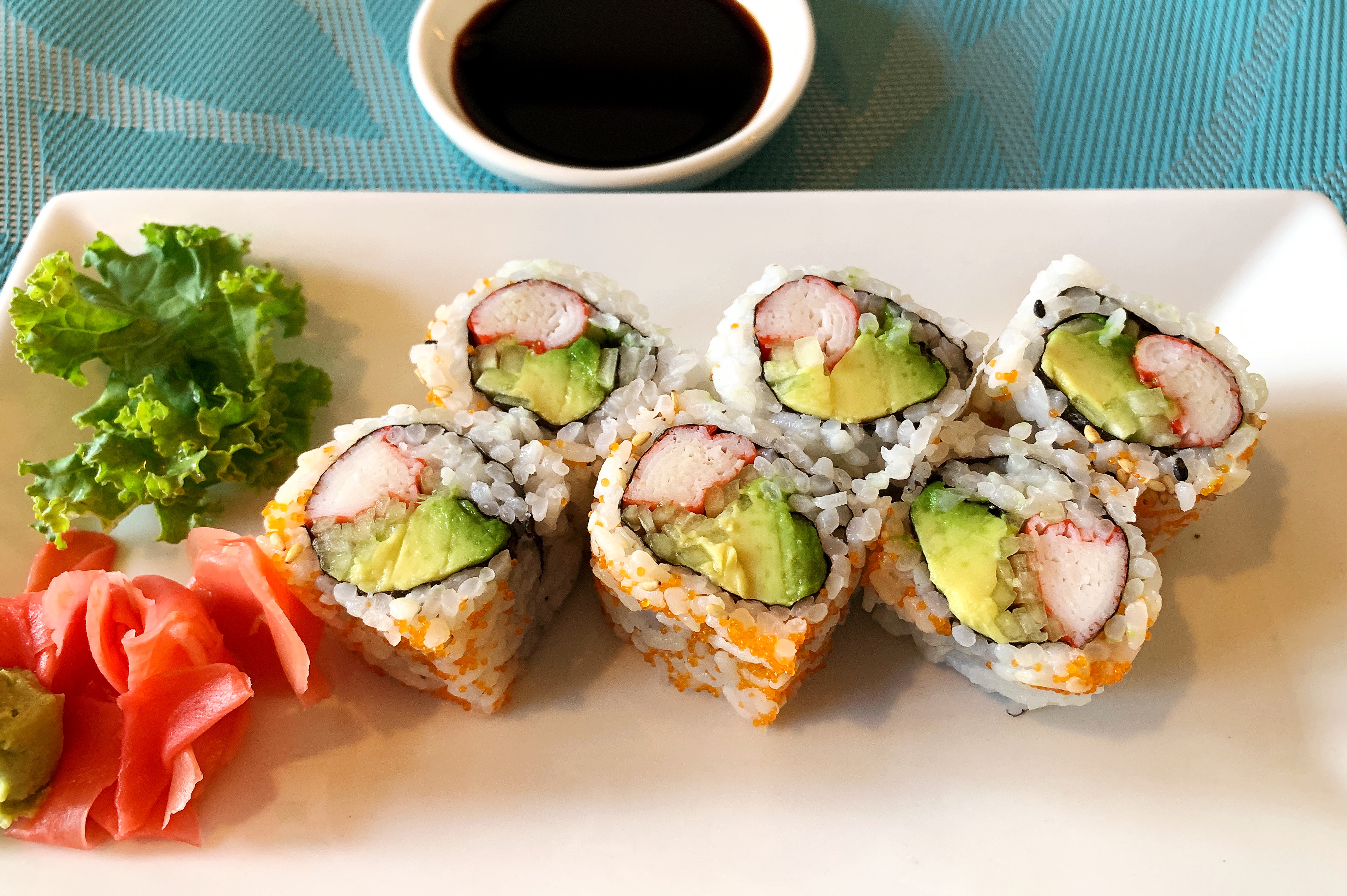 Order California Roll food online from Asahi Japanese And Chinese Cuisine store, Yorktown on bringmethat.com