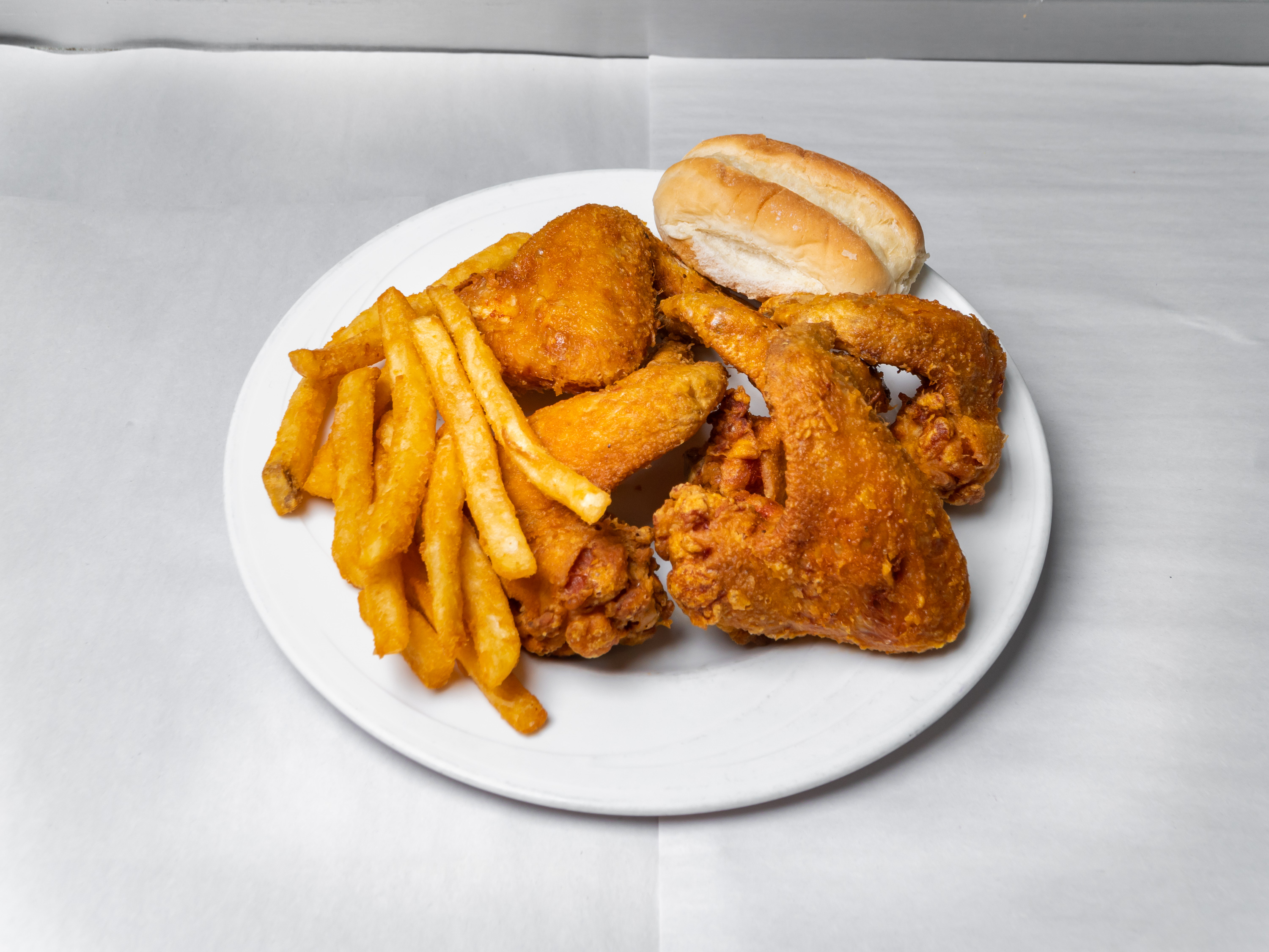Order Whole Wing with French Fries food online from The Spot store, Baltimore on bringmethat.com