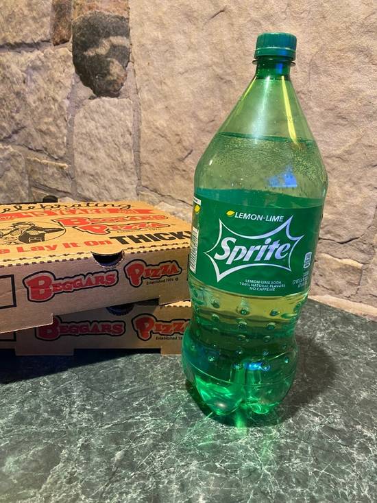 Order Sprite 2Liter food online from Beggars Pizza store, Maywood on bringmethat.com