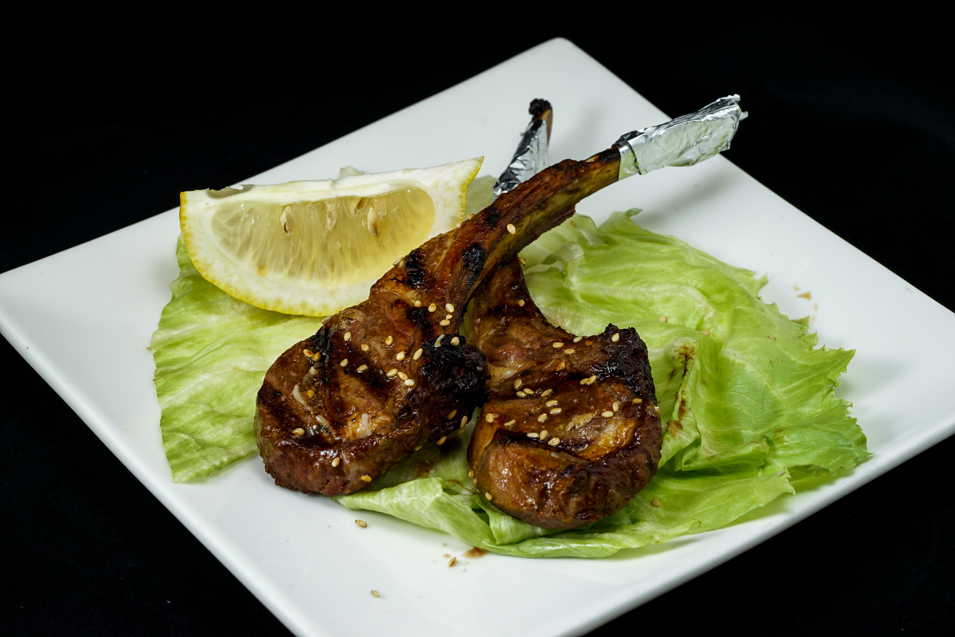 Order Lamb Chop food online from Go Sushi Japanese Restaurant store, Pacifica on bringmethat.com