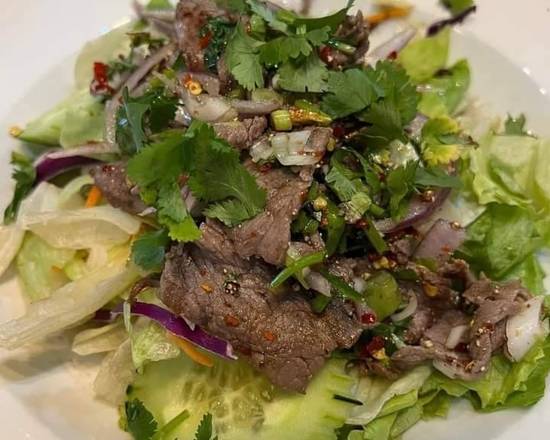 Order Beef Salad food online from Thai Zappz store, Overland Park on bringmethat.com