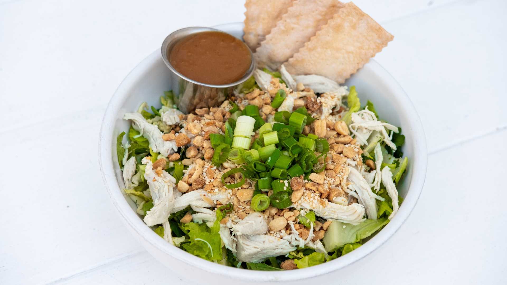 Order Asian Chicken Salad food online from Rustic Bakery store, Larkspur on bringmethat.com