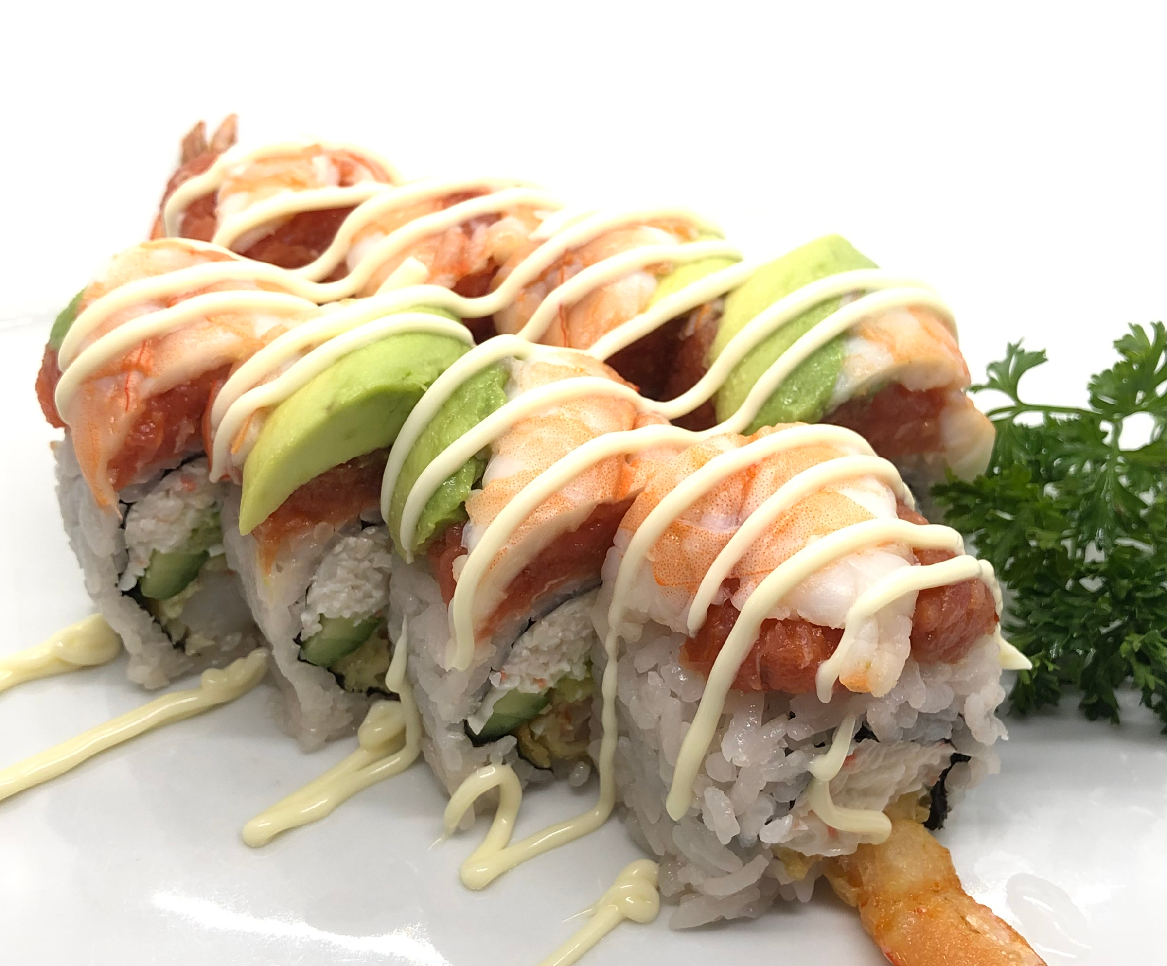 Order Tiger Roll food online from Kino Sushi store, Los Angeles on bringmethat.com