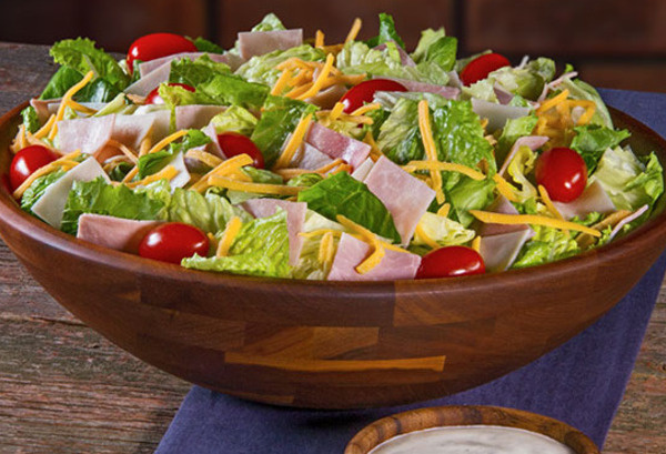 Order Chef Salad food online from Little Slice of NY store, Camden on bringmethat.com