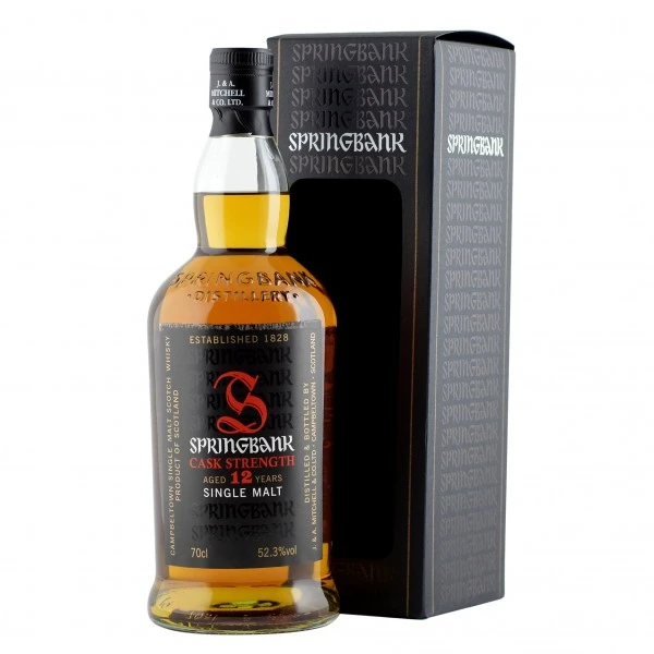 Order Springbank 12 Yr Cask Strength Scotch food online from Flask Fine Wine & Whisky store, Studio City on bringmethat.com