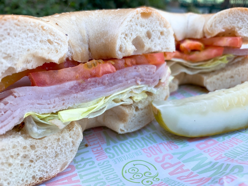 Order Ham Sandwich food online from THB Bagelry + Deli of Columbia store, Columbia on bringmethat.com