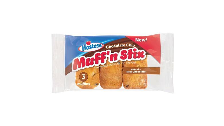 Order Hostess Muffin Stix Chocolate Chip food online from Exxon Constant Friendship store, Abingdon on bringmethat.com