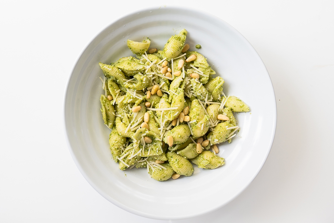 Order Single Side Pesto Pasta food online from Cafe Express store, Houston on bringmethat.com