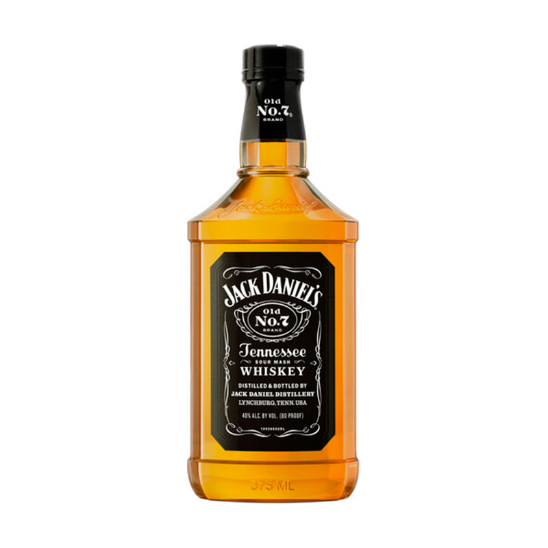 Order Jack Daniel's Black Label, 1.75 Liter Whiskey food online from Grape Hill Liquors store, Brooklyn on bringmethat.com