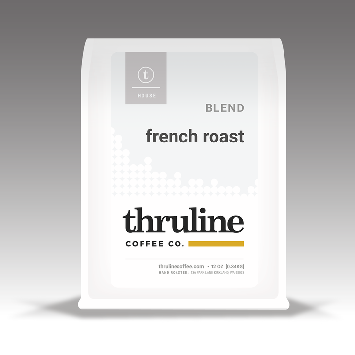 Order French Roast Blend Coffee food online from Thruline Coffee store, Kirkland on bringmethat.com
