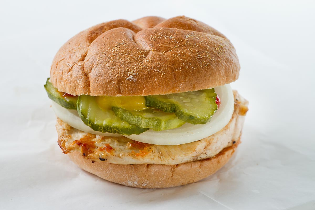 Order Grilled Chicken Sandwich food online from Billy Goat Tavern store, Chicago on bringmethat.com