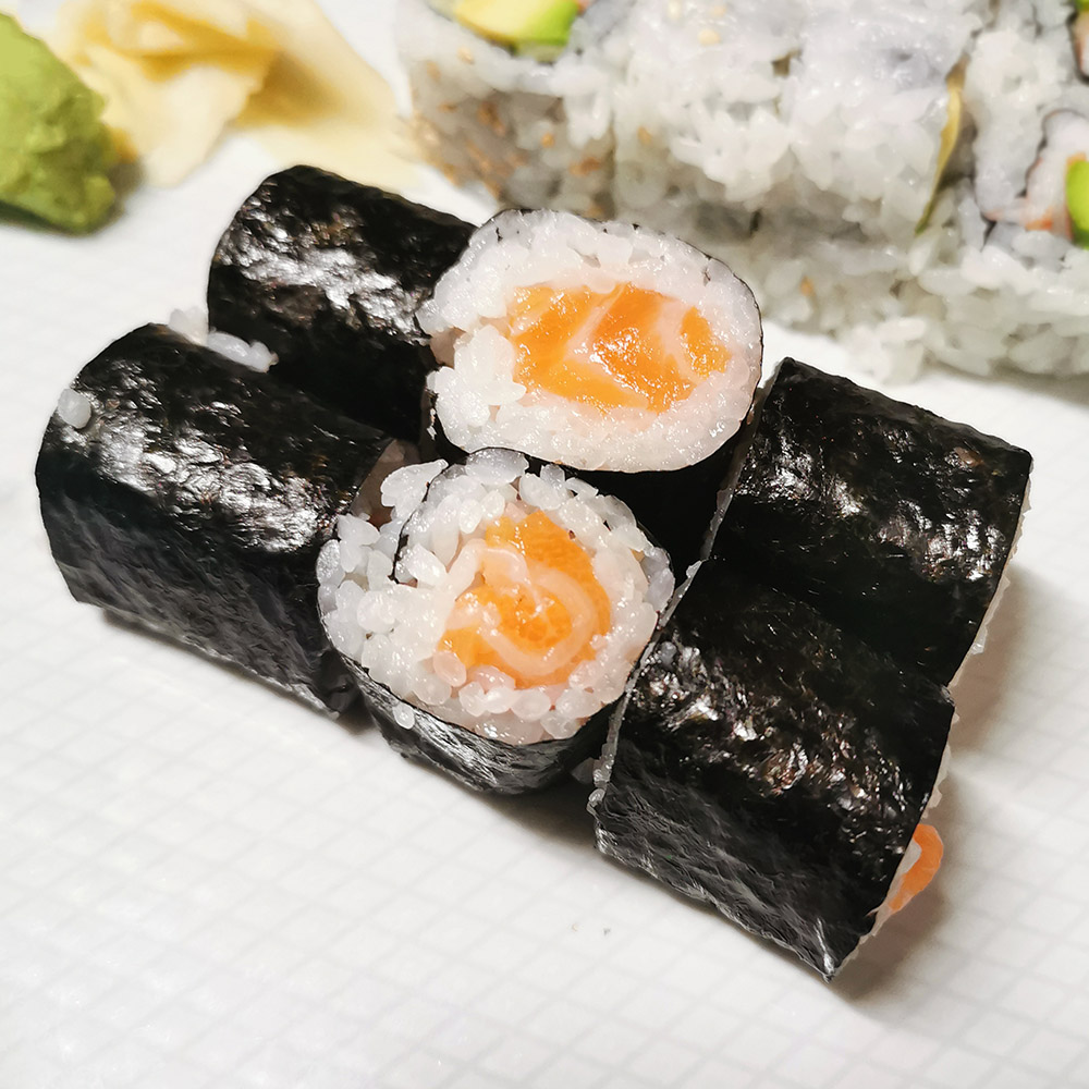 Order Salmon Roll food online from Osaka store, Brooklyn on bringmethat.com