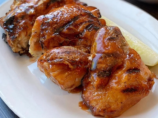 Order 1/2 BBQ Chicken food online from Dengeos store, Glenview on bringmethat.com