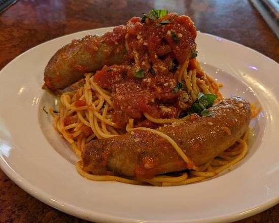 Order Spaghetti & Spicy Italian Sausage food online from La Tavolata store, Minneapolis on bringmethat.com