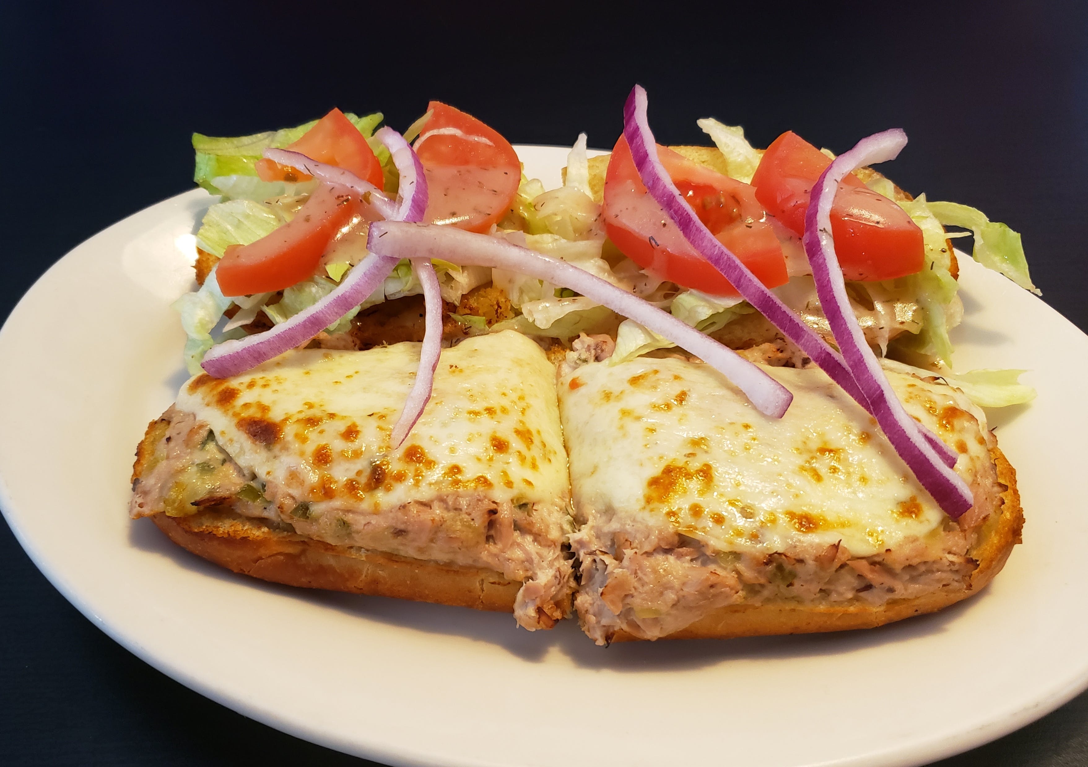 Order Tuna Melt Sandwich - Sandwich food online from Pizza King store, Chatsworth on bringmethat.com