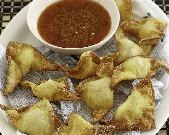 Order 8 Fried Cheese Wonton food online from Green Leaf Restaurant store, Fairview on bringmethat.com