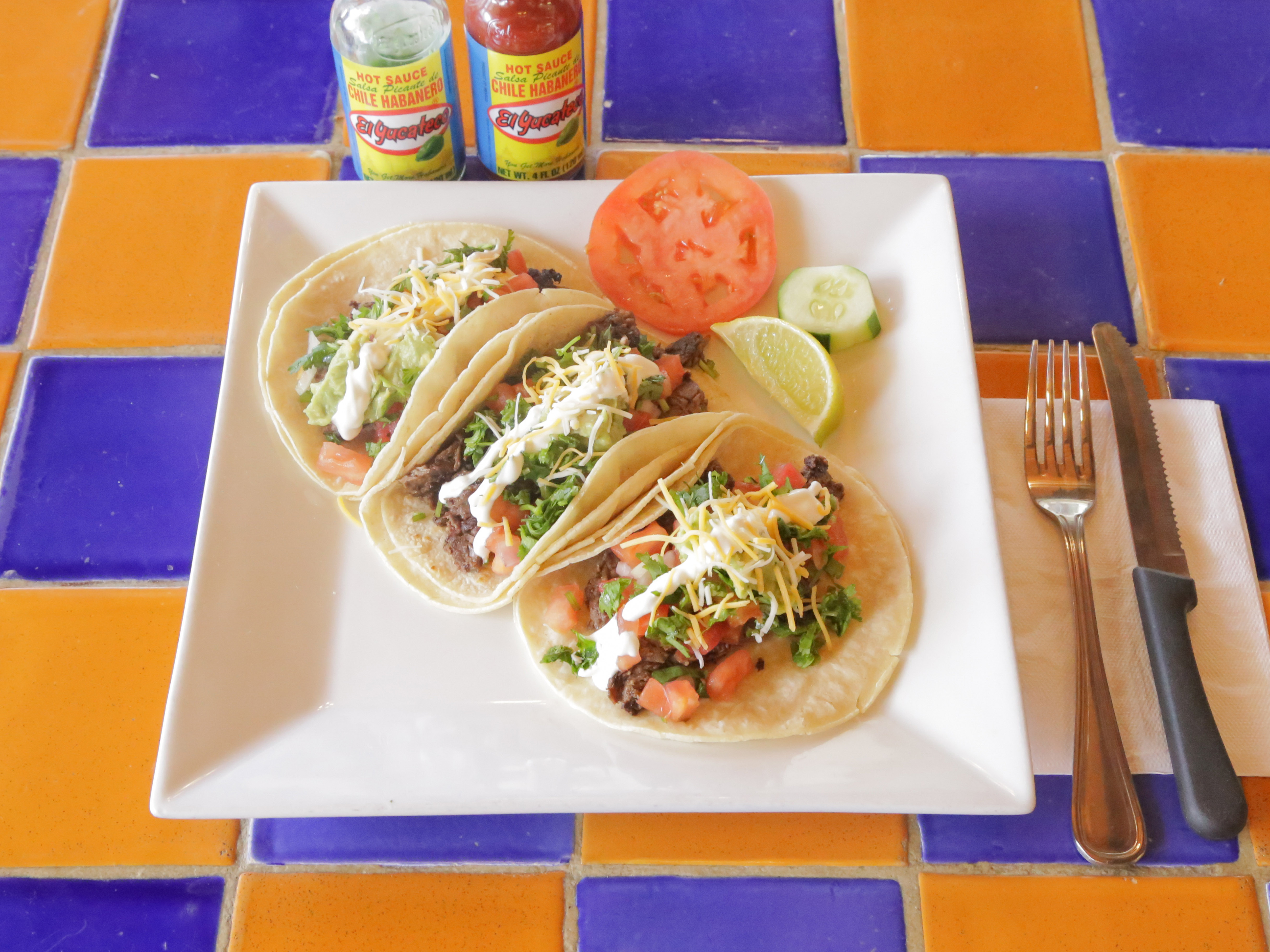Order Steak Taco food online from Maya sol mexican grill store, Somerville on bringmethat.com