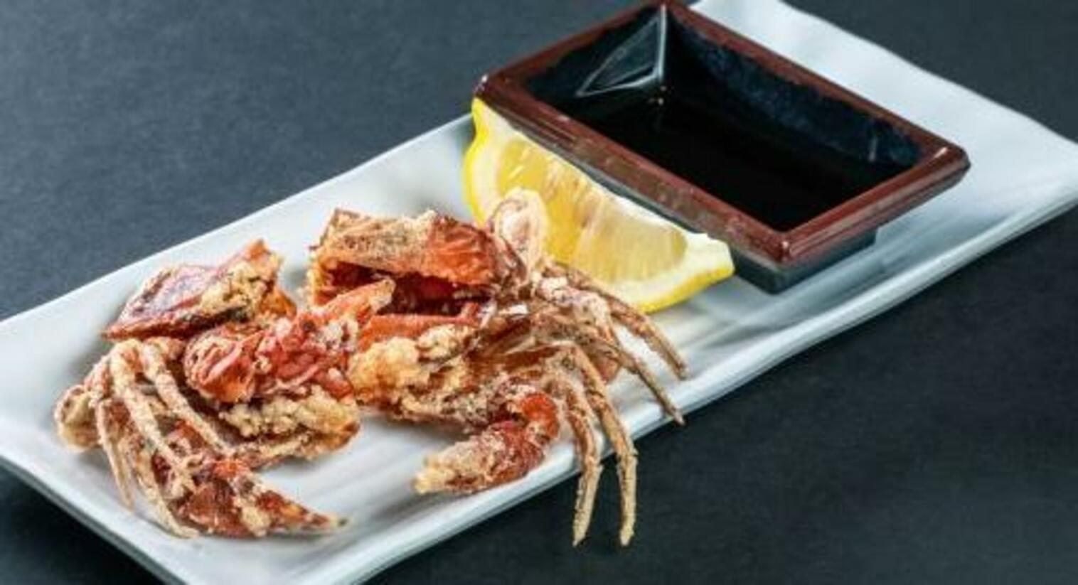 Order (g215) Soft Shell Crab food online from Sushi Stop store, Los Angeles on bringmethat.com