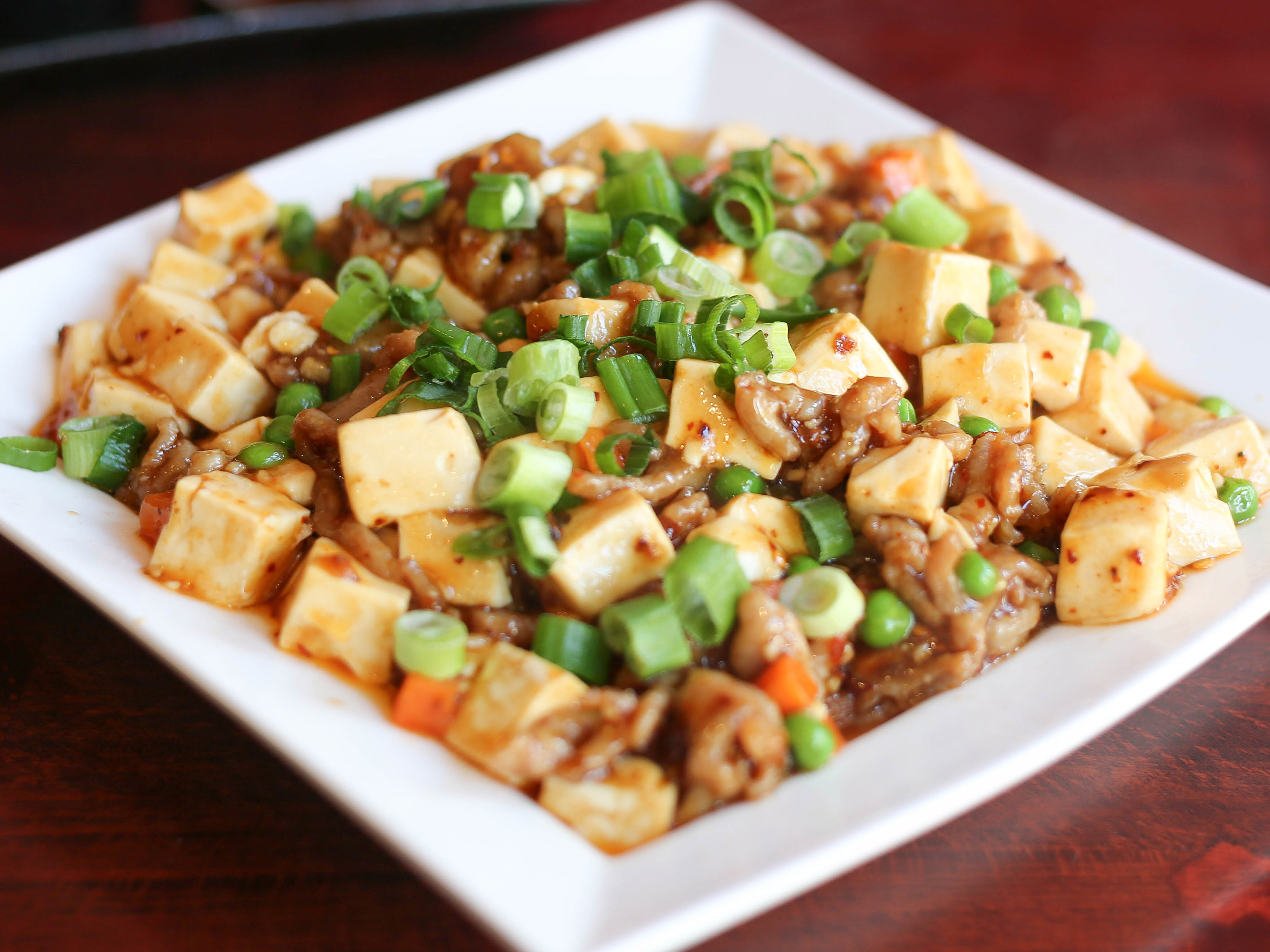 Order 52. Mapo Tofu with Minced Pork food online from Kung Food store, San Francisco on bringmethat.com