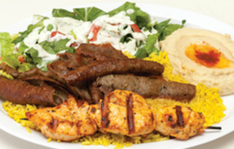 Order #7. Gyro Kebab Royale food online from The Green Olive store, Gardena on bringmethat.com