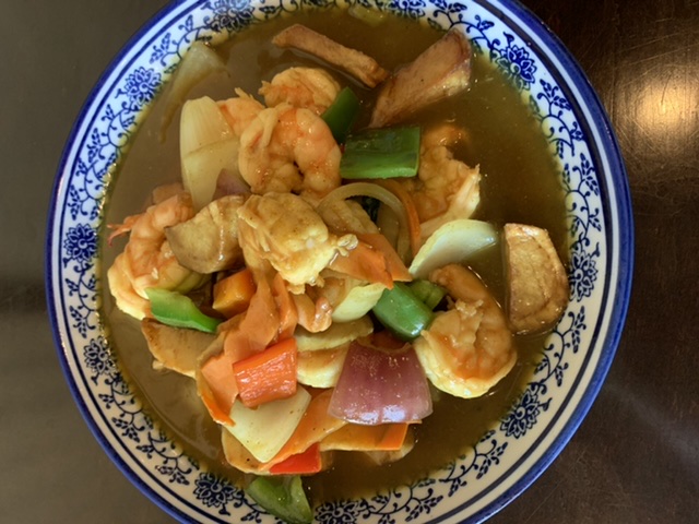 Order Curry Shrimp咖喱虾 food online from ShangWei Szechuan store, Bethlehem on bringmethat.com