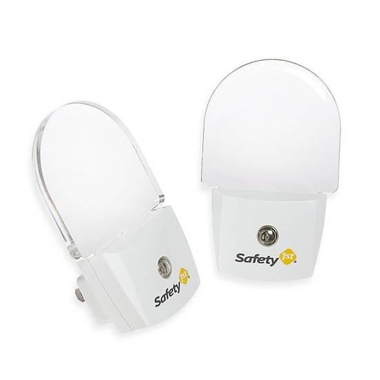 Order Safety 1st® Auto Sensor Nightlight 2-Pack in White food online from Bed Bath & Beyond store, Lancaster on bringmethat.com