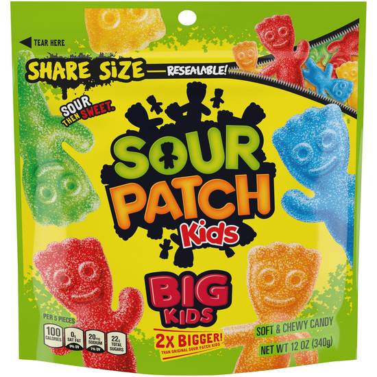 Order Sour Patch Big Kids Soft & Chewy Candy, 12 OZ food online from CVS store, BEACH PARK on bringmethat.com