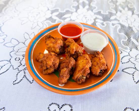 Order Chicken Wings food online from Rivas Mexican Grill store, Carson City on bringmethat.com