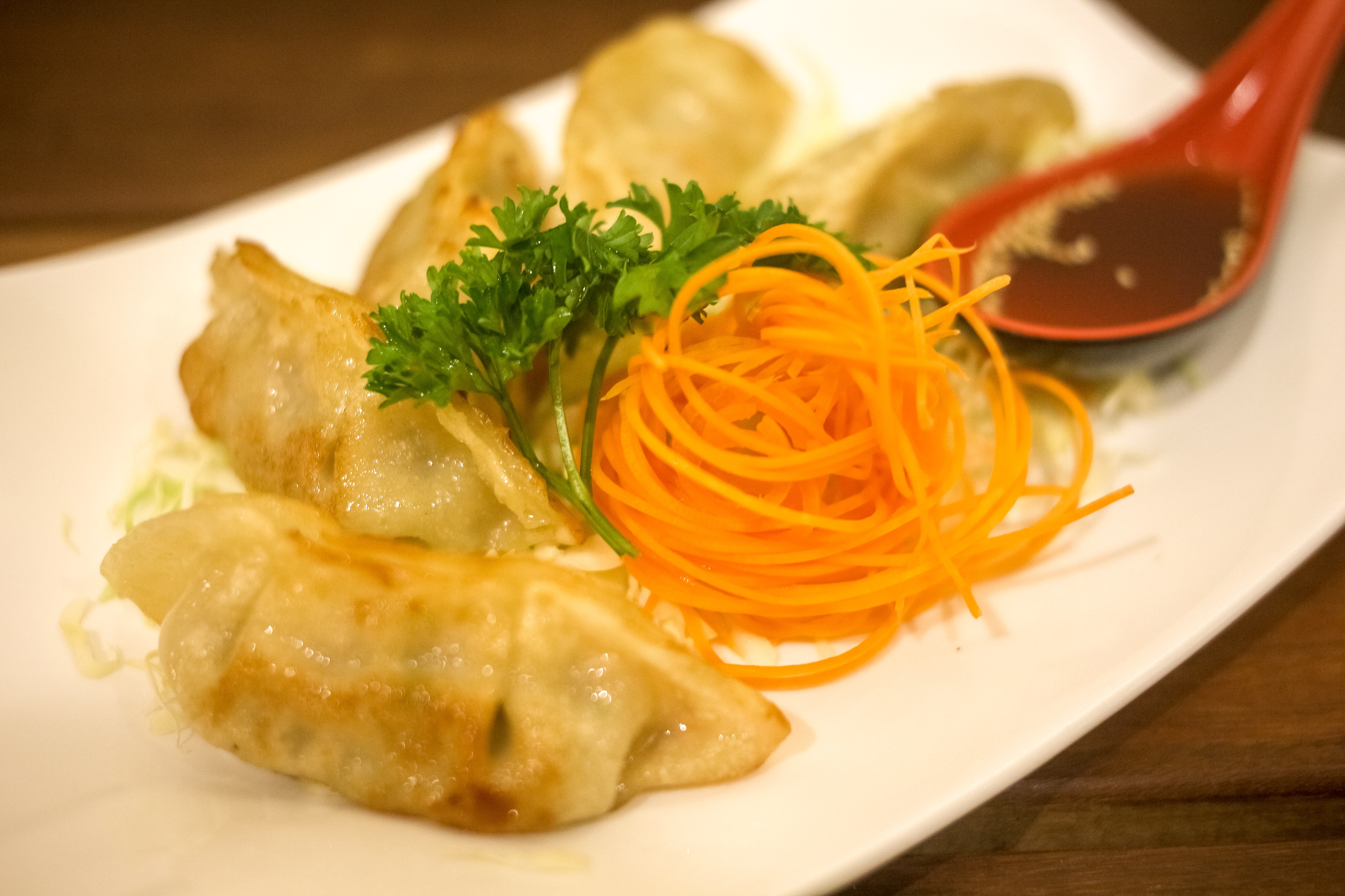 Order Gyoza food online from Hot Woks Cool Sushi On Adams store, Chicago on bringmethat.com