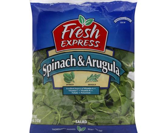 Order Fresh Express · Spinach & Arugula Salad (5 oz) food online from Safeway store, Corte Madera on bringmethat.com