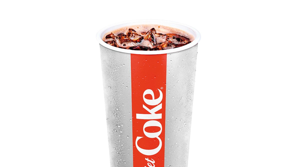 Order Diet Coke® food online from The Burger Den store, Lake Wales on bringmethat.com