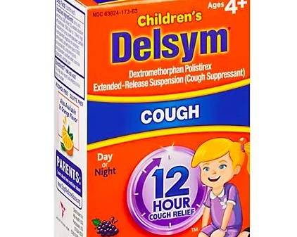 Order Children's Delsym Cough 12hr Grape 3 oz food online from McLean Ave Pharmacy store, Yonkers on bringmethat.com