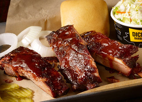 Order Pork Ribs food online from Dickey Barbecue Pit: Lewisville Commons store, Lewisville on bringmethat.com