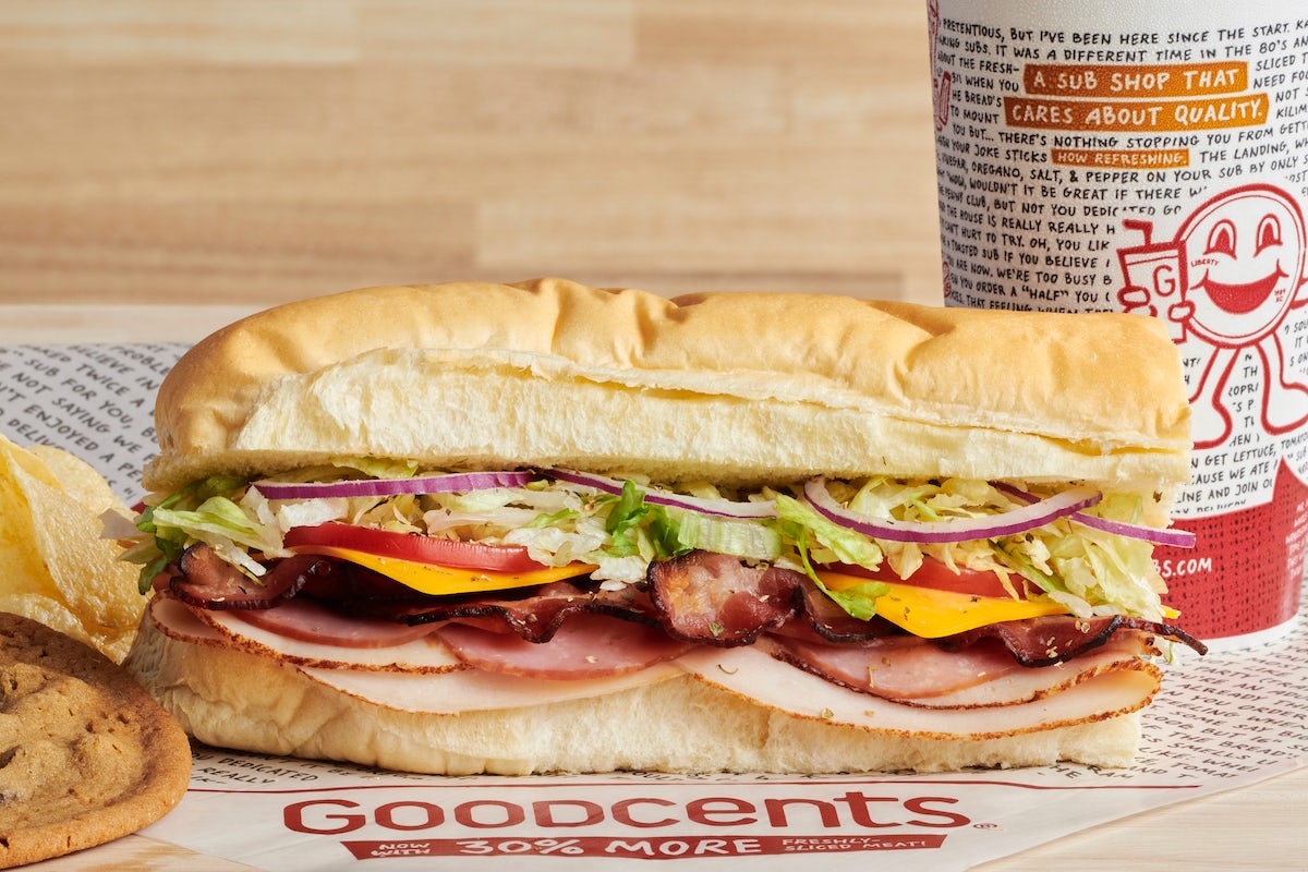 Order #5 Ultimate Club food online from Mr. Goodcents Subs and Pasta store, St. Peters on bringmethat.com