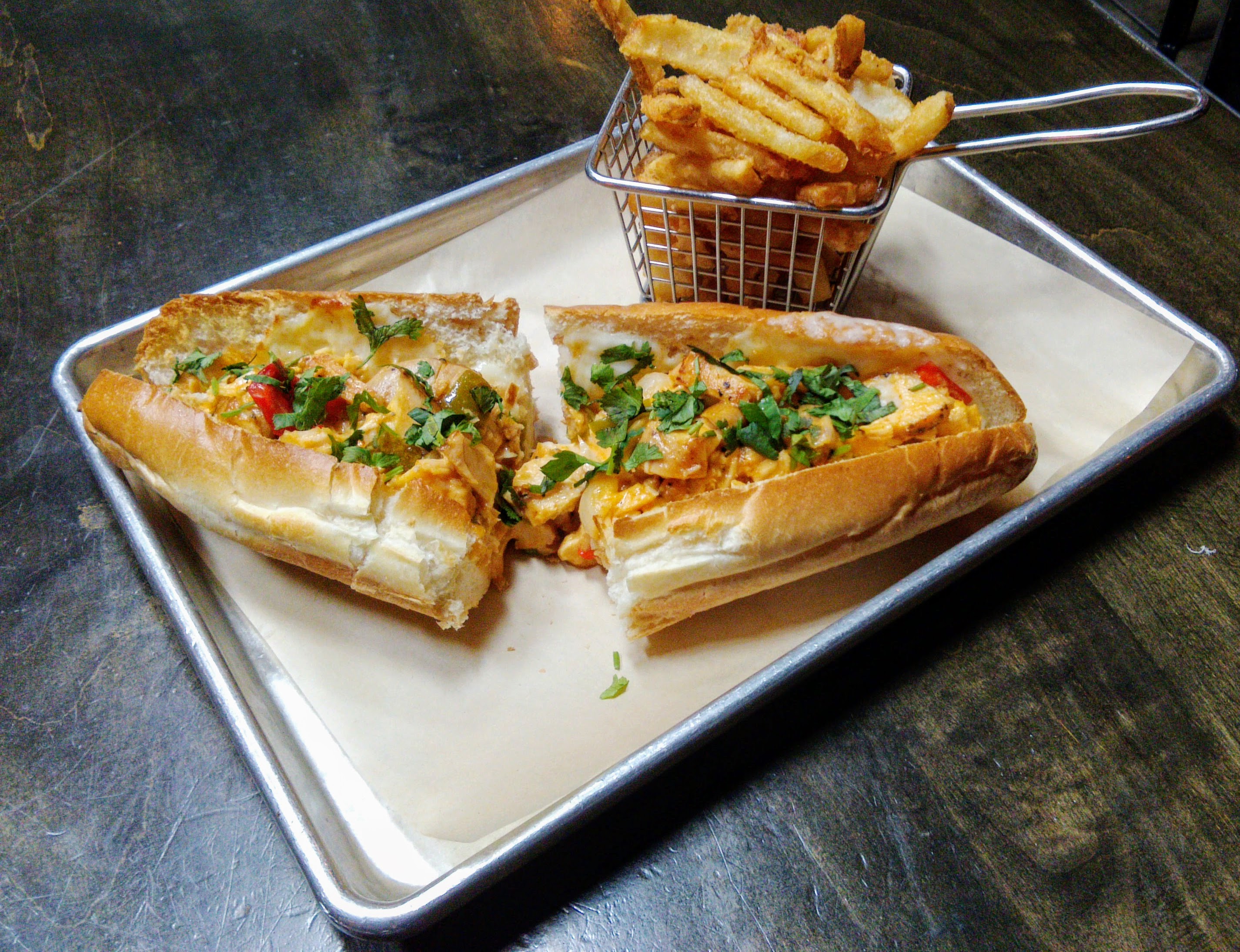 Order Santa Fe Chicken Sub food online from Sd Taproom store, San Diego on bringmethat.com