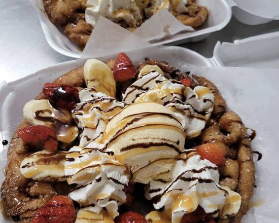 Order Funnel Cake  food online from Zury’s Raspados store, Victorville on bringmethat.com