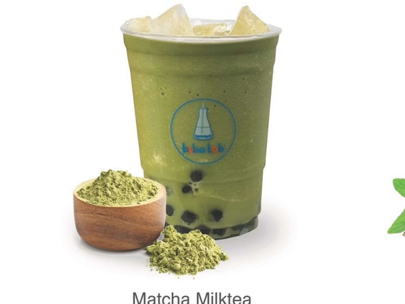 Order Matcha Milk Tea food online from Boba Lab store, Santa Monica on bringmethat.com